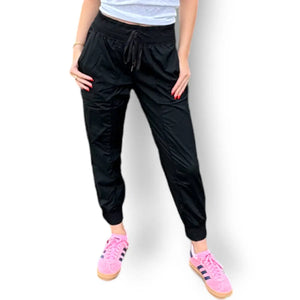 Lulu Mac Black Jogger Pants