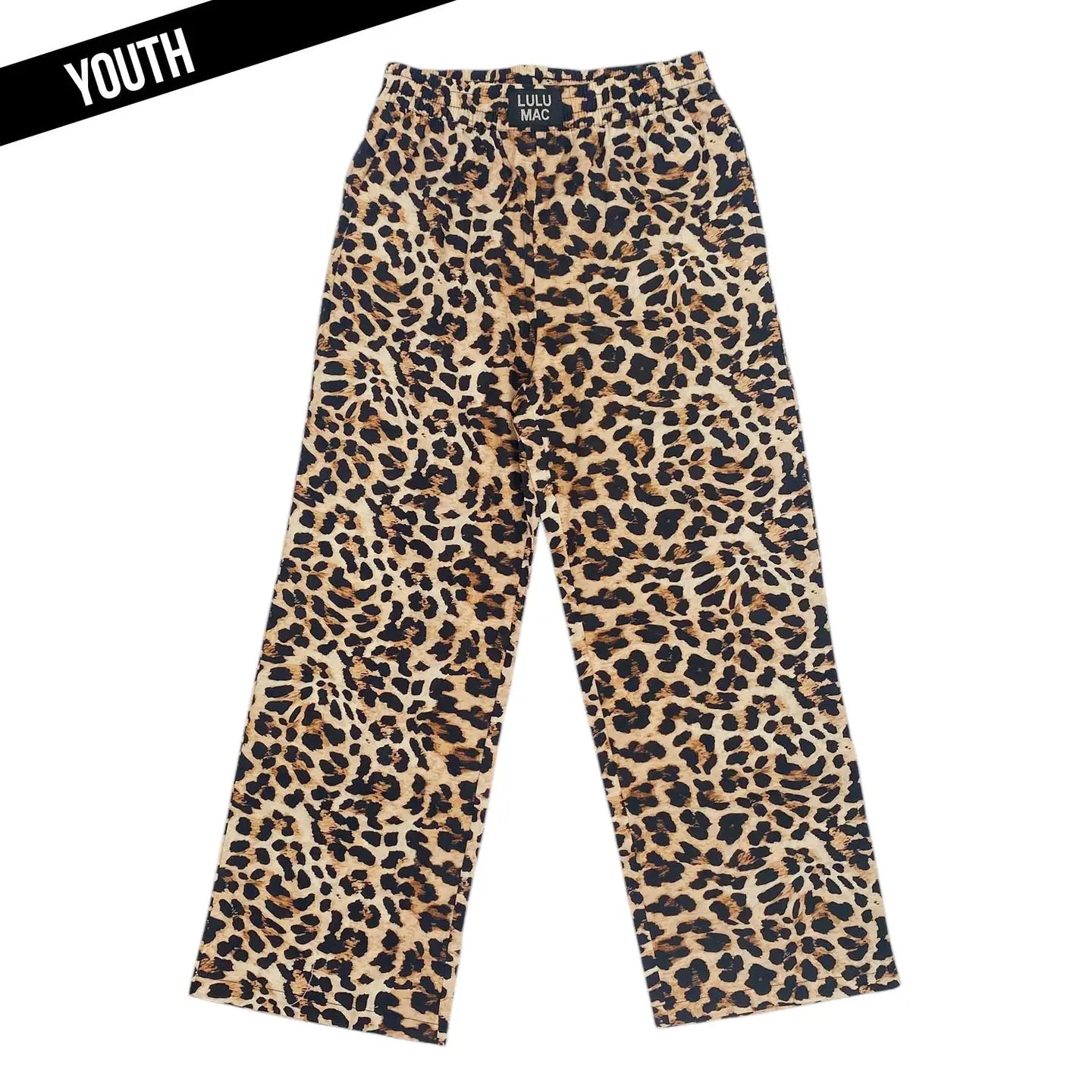 Lulu Mac Youth Pants in Leopard