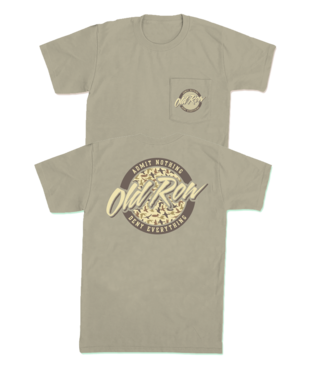 Old Row Duck Camo Circle Logo SS Pocket Tee