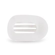 Load image into Gallery viewer, Teleties Medium Flat Round Clip Coconut White