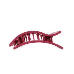 Teleties Small Flat Rectangle Clip in Wild Side