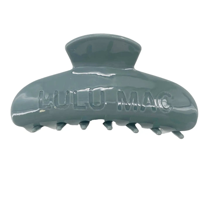 Lulu Mac Hair Clips in Grey