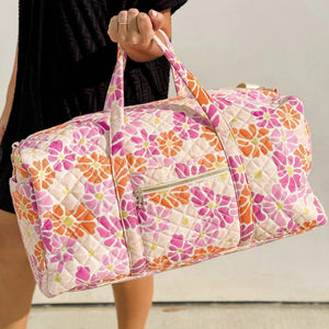 Mugsby Duffle Bag in Floral Pattern