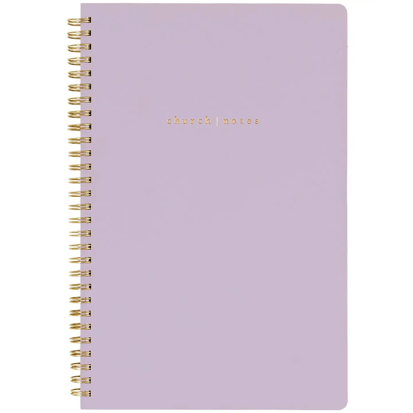 Church Notes Lilac Notebook