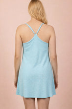 Load image into Gallery viewer, Should've Anyways Textured Knit Tennis Dress in Blue