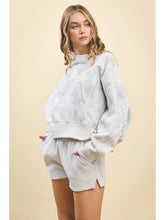 Load image into Gallery viewer, Time To Go Grey Camo Dropped Shoulder Sweatshirt