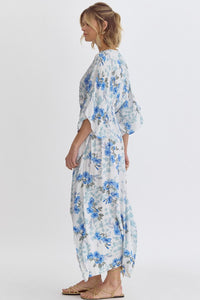 Away Tonight Floral Maxi Dress