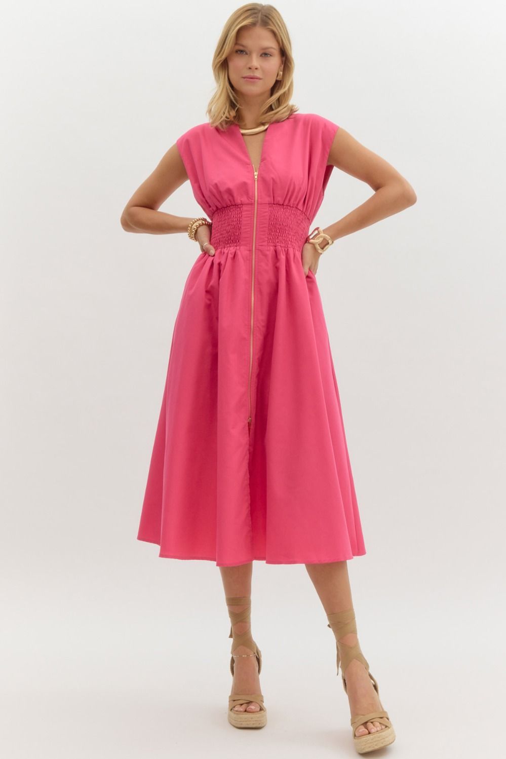 Just For The Summer Midi Dress