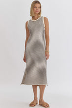 Load image into Gallery viewer, All the Small Things Stripe Midi Dress