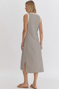 All the Small Things Stripe Midi Dress