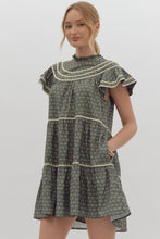 Load image into Gallery viewer, I&#39;m Gonna Love You Ruffle Sleeve Dress