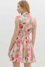 Load image into Gallery viewer, Flowy Floral Mini Dress