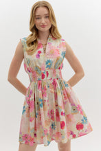 Load image into Gallery viewer, Flowy Floral Mini Dress