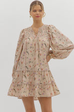 Load image into Gallery viewer, I Don&#39;t Floral LS Midi Dress