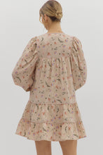 Load image into Gallery viewer, I Don&#39;t Floral LS Midi Dress