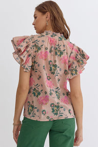 Make You Mine Floral Blouse