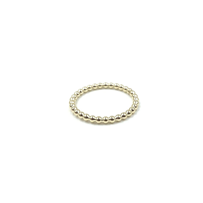 Erin Gray Resort Collection Waterproof Gold Small Round Stone Ring