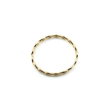 Load image into Gallery viewer, Erin Gray Resort Collection Waterproof Gold Woven Ring