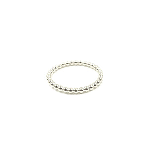 Erin Gray Resort Collection Waterproof Sterling Small Round Stone Ring