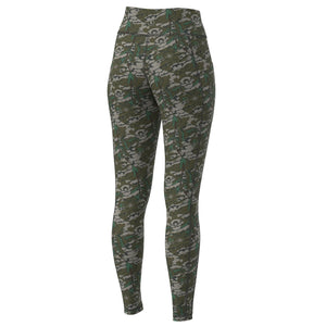 Local Girl Leggings in Green Leaf