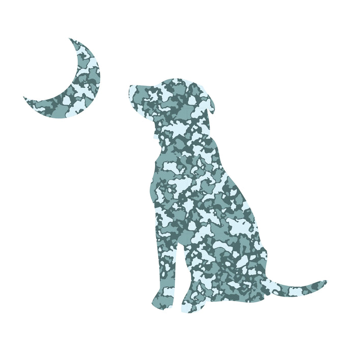 Local Boy Dog & Moon Decal High Tide