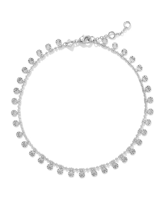 Kendra Scott Ivy Silver Anklet