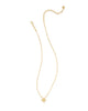 Kendra Scott Leanne Short PNDNT Necklace in Gold/Natural MOP