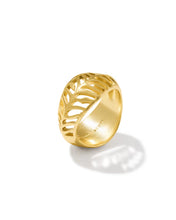 Load image into Gallery viewer, Kendra Scott TGR STRP Mikki Band Ring in Gold Metal