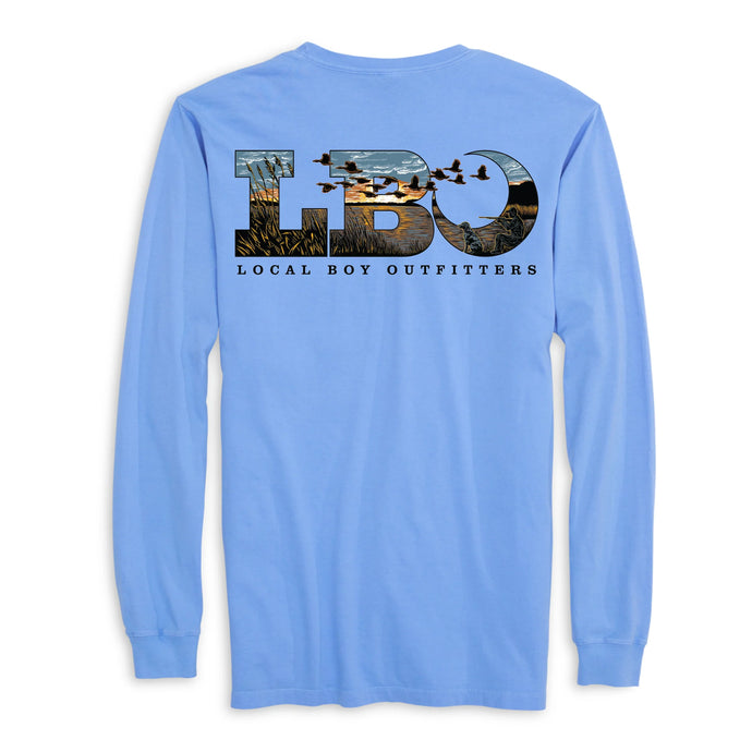Local Boy LBO Marsh Scene LS Tee