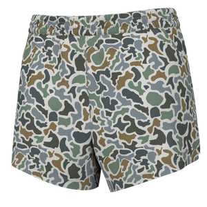 Local Girl Volley Shorts in Localflage Bluff