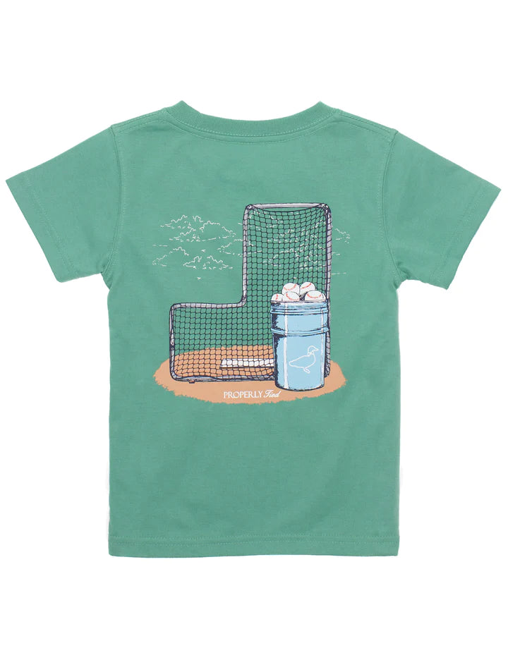 Properly Tied Baby Baseball Bucket SS Tee