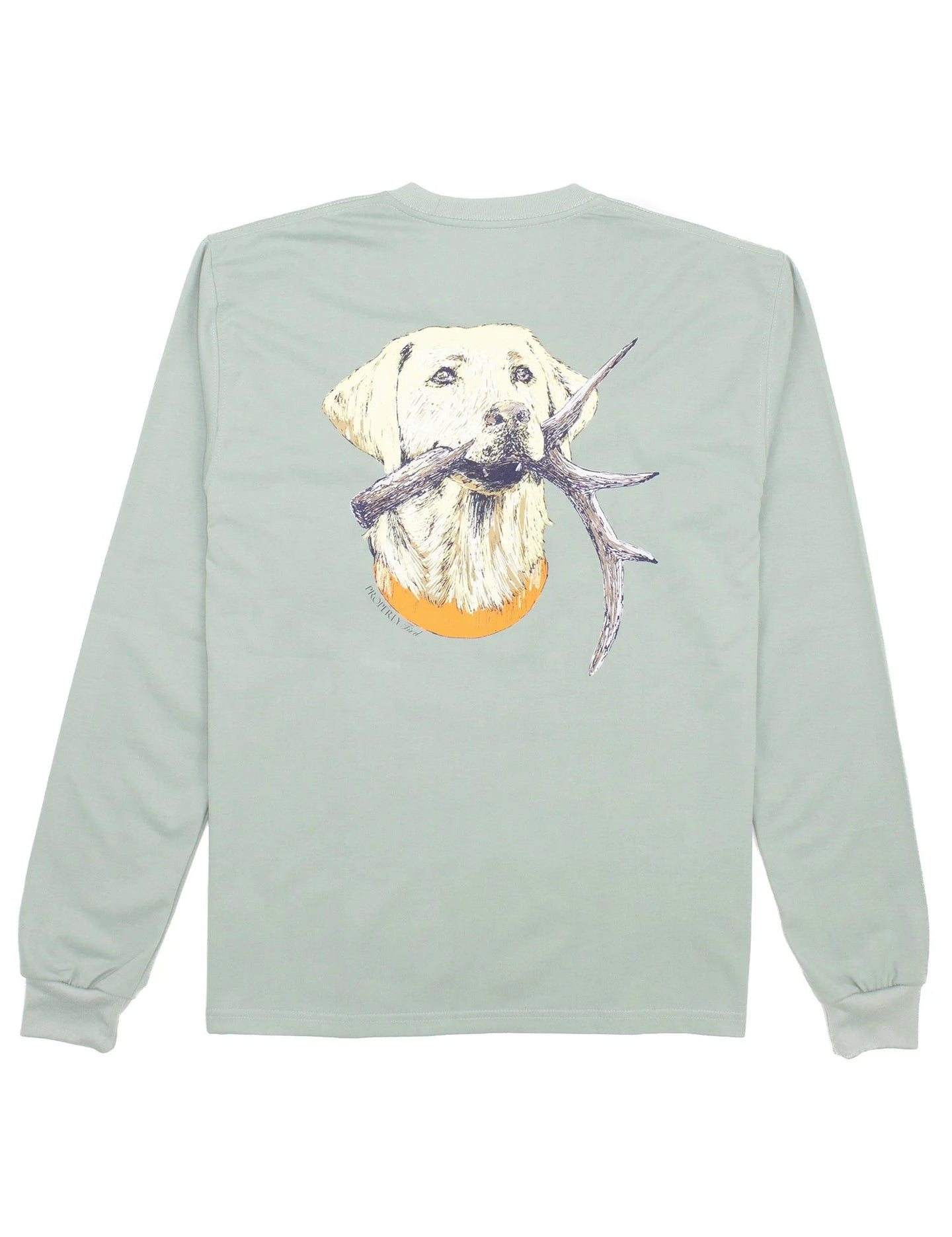 Properly Tied Baby Antler Lab LS Tee