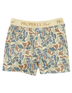 Properly Tied Boys Field Camo Inlet Boxers