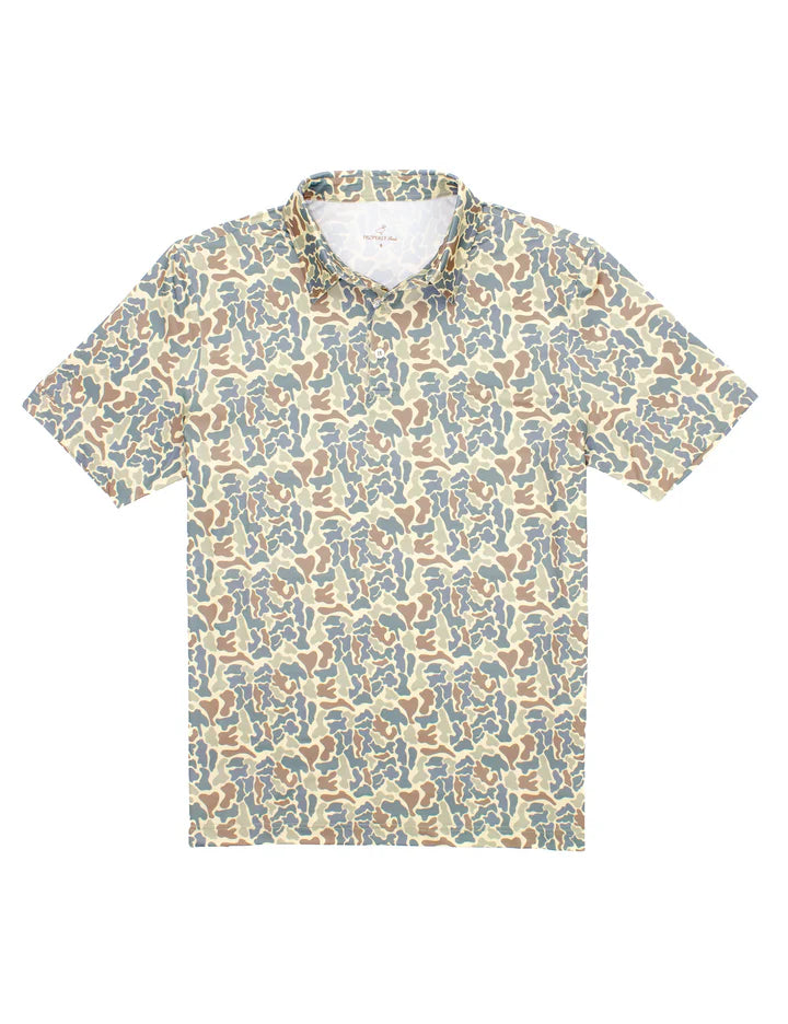 Properly Tied Inlet Polo Field Camo