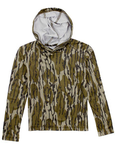 Properly Tied Boys Ravine Hoodie Mossy Oak in Bottomland
