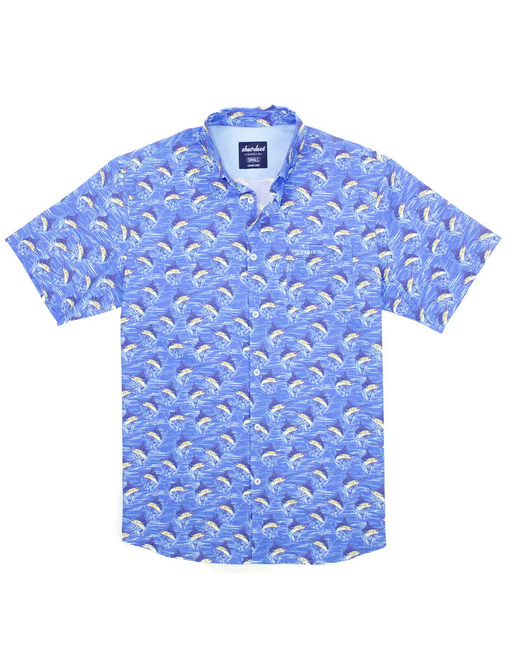 Properly Tied Boys Shordee Summer Shirt Marlin