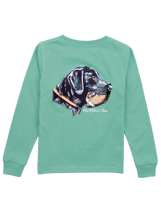Properly Tied Boys Good Catch LS Tee
