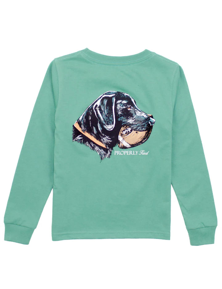 Properly Tied Boys Good Catch LS Tee