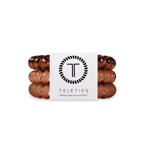 Teleties Mocha Mousse Large Hair Ties