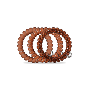 Teleties Mocha Mousse Large Hair Ties