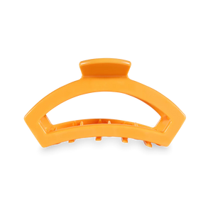 Teleties Open Medium Hair Clip Mango for it!