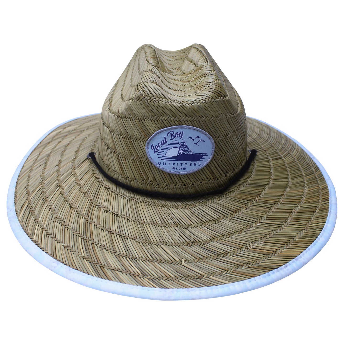 Local Boy Palm Breeze Hat Coral/Light Blue