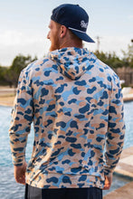 Load image into Gallery viewer, Burlebo Men&#39;s Rockport Camo Performance Hoodie