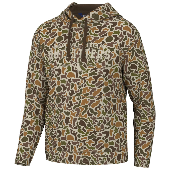 Local Boy Poly Fleece Hoodie in Localflage Vintage