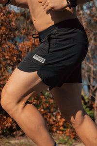 Burlebo Black Running Short