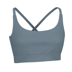 Local Girl Sports Bra in Slate