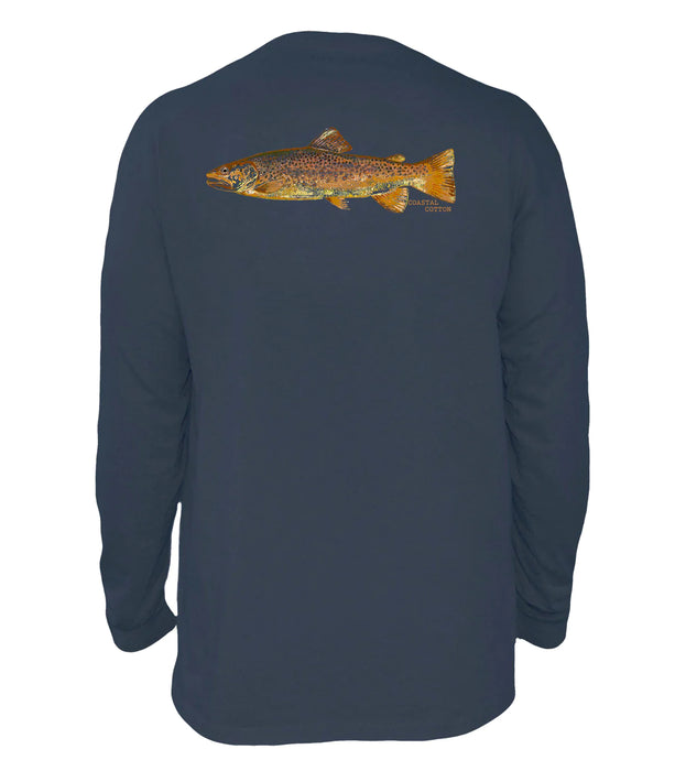 Coastal Cotton Trout LS Tee