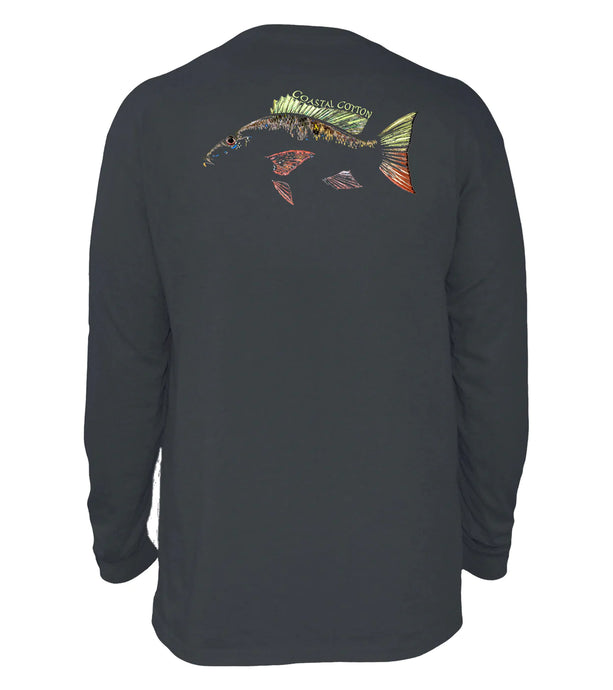 Coastal Cotton Mutton Snapper LS Tee