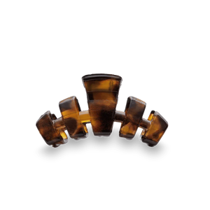 Teleties Classic Tiny Hair Clip in Tortoise