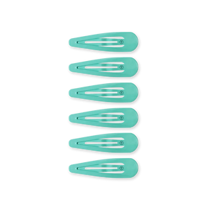 Teleties Snap Clip in Totally Turquoise